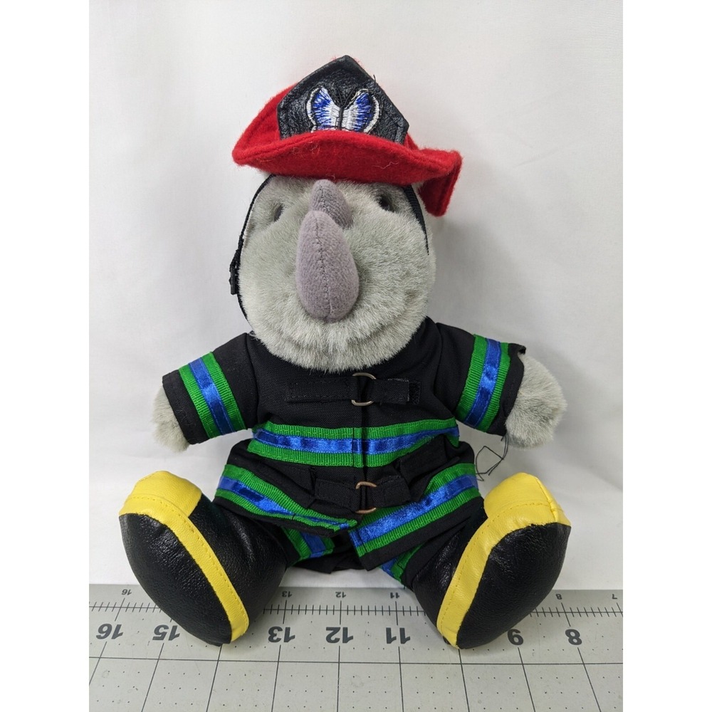 Rhino Plush Pharma Promo Sits 9 Inch Stuffed Animal Toy